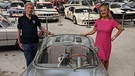 In der BMW Classic-Ausstellung in München: Marianne Kreuzer und Leopold Prinz von Bayern. | Bild: BR/Gabriela Moczko-Winkelmann