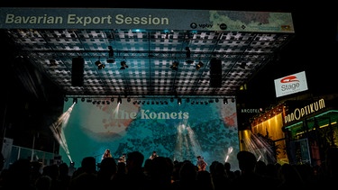 Die Band "The Komets" bei der Bavarian Export Session im Rahmen des Reeperbahn Festival hamburg 2023 | Bild: Sandra Eichenseher