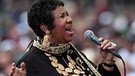 Aretha Franklin bei einem Auftritt 2011 | Bild: picture-alliance/dpa