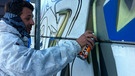 Graffiti Künstler in Ampfing | Bild: BR