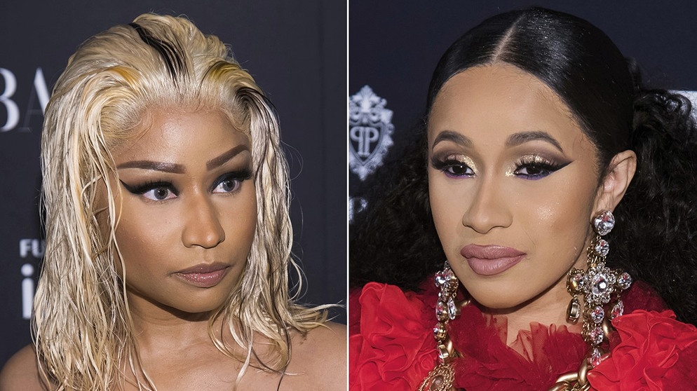 Nicki Minaj Without Makeup Vs Cardi B | Makeupview.co