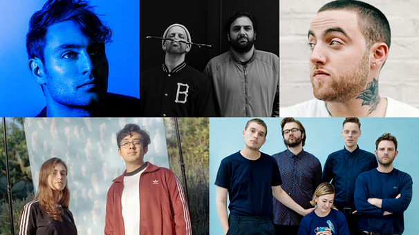 Taskete!, Mac Miller, Cuco&Clairo, Alaskalaska, Yoke Lore | Bild: Taskete!, Mac Miller, Cuco&Clairo, Alaskalaska, Yoke Lore