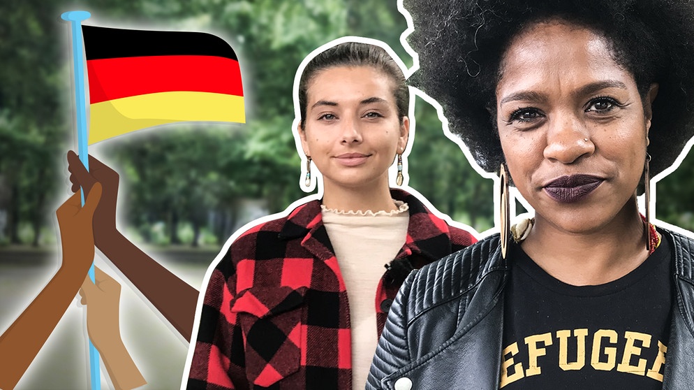 Natasha A. Kelly, Nadine Hadad | Bild: BR