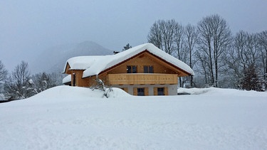 Winterchaos in der Jachenau  | Bild: Privat / Axel Gudelius