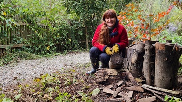 Käferkeller bauen im Querbeet-Garten mit Sabrina NItsche | Bild: Tobias Bode