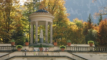 Schlosspark Linderhof: Kübelpflanzen einwintern | Bild: BR