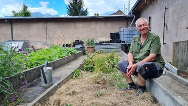 Permakulturgarten Schadau in Thun (Schweiz) mit Angelo Volpe | Bild: Tobias Bode