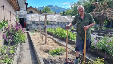 Permakulturgarten Schadau in Thun (Schweiz) mit Angelo Volpe | Bild: Tobias Bode