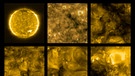 Aufnahme der Solar Orbiter | Bild: picture alliance/Solar Orbiter/Eui Team/Nasa/ESA/dpa