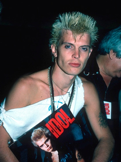 Billy Idol im Jahr 1984 | Bild: mauritius images / Barry King / Alamy / Alamy Stock Photos