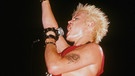 Billy Idol 1989 auf der Bühne. | Bild: mauritius images / Pictorial Press Ltd / Alamy / Alamy Stock Photos