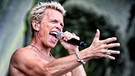 Billy Idol bei einem Konzert im Jahr 2012. | Bild: mauritius images / Alamy / Terje Dokken