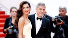 George und Amal Clooney | Bild: mauritius images / Andrea Raffin / Alamy / Alamy Stock Photos