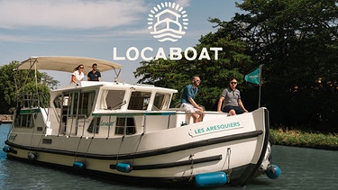 Freunde auf einem Hausboot auf dem Canal du Midi | Bild: Locaboat / Marie Dehayes