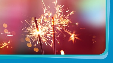 Silvester mit BAYERN 1 | Bild: AdobeStock / drubig-photo; Montage: BR