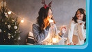 Frohe Weihnachten wünscht BAYERN 1 | Bild: iStock / M_a_y_a; Montage: BR