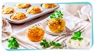 Salzige Muffins.  | Bild: mauritius images / Ingrid Balabanova / Alamy / Alamy Stock Photos / Montage: BR