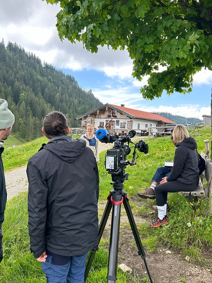 Hinter den Kulissen von "Berghütten mit Marcus Fahn" | Bild: Marcus Fahn