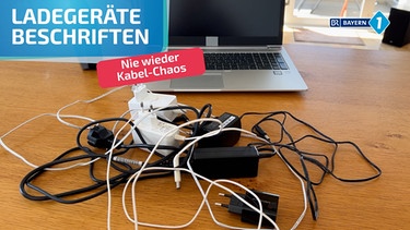 Ladekabel leichter zuordnen können | Bild: BR/Jonas Schramm