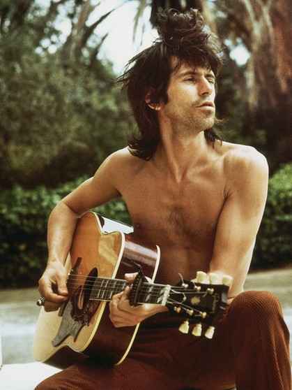 Keith Richards spielt Gitarre, Rolling Stones - Exile on Main Street (1972) | Bild: BR/BBC Worldwide Ltd/Dominic Tarle