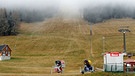 Duerre, Regen, Ueberschwemmung, kein schnee, eindrucksvolle Bilder über das Wetter in Bayern | Bild: picture-alliance/dpa