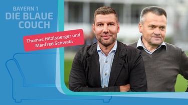 Manni Schwabl und Thomas Hitzlsperger zu Gast bei auf der Blauen Couch | Bild: Raimons Spekking, Sven Leifer