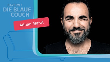 Adnan Maral zu Gast au der Blauen Couch | Bild: Matthias Bothor; Montage: BR