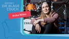 Anika Nilles zu Gast auf der Blauen Couch | Bild: Marius Mischke, Montage: BR