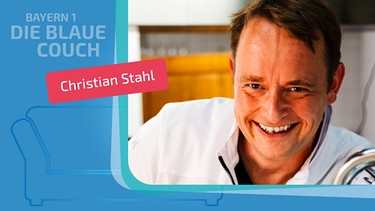 Christian Stahl zu Gast auf der Blauen Couch | Bild: frogfisher photographer; Montage: BR