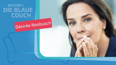 Désirée Nosbusch zu Gast auf der Blauen Couch | Bild: Det Kempke, Glampool; Montage: BR