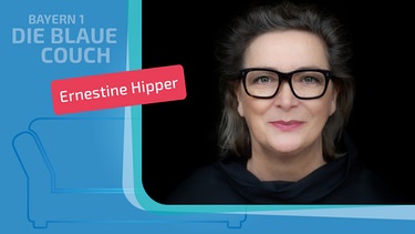 Ernestine Hipper zu Gast auf der Blauen Couch | Bild: Nadja Klier; Montage: BR