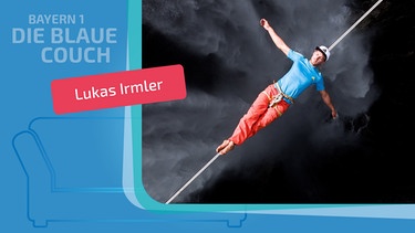 Lukas Irmler zu Gast auf der Blauen Couch | Bild: Valentin Rapp; Montage: BR