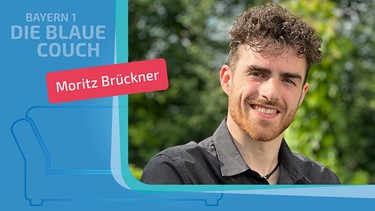 Moritz Brücknre zu Gast auf der Blauen Couch | Bild: privat; Montage: BR