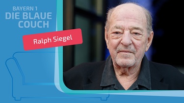 Ralph Siegel zu Gast auf der Blauen Couch | Bild: picture-alliance/dpa, Henning Kaiser; Montage: BR