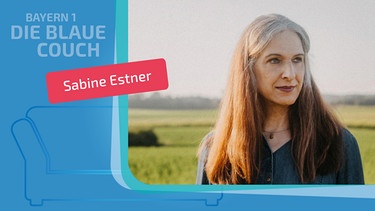 Sabine Estner zu Gast bei auf der Blauen Couch | Bild: Nadine Keilhofer Verlag Herder; Montage: BR