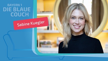 Sabine Kuegler zu Gast auf der Blauen Couch | Bild: Sabine Kuegler; Montage: BR