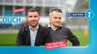 Die Blaue Couch on Tour: Manni Schwabl und Thomas Hitzlsperger zu Gast bei Thorsten Otto | Bild: Raimons Spekking, Sven Leifer