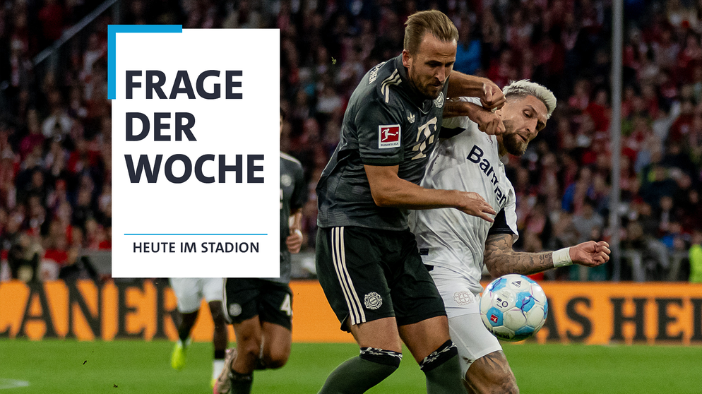 Harry Kane und Robert Andrich | Bild: picture-alliance/dpa/Montage BR