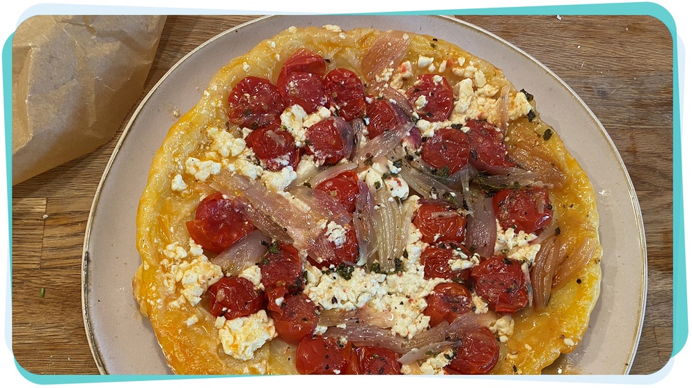 Tomaten Tarte Rezept für eine schnelle Tomaten Tarte