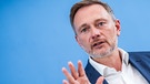 Christian Lindner (FDP) | Bild: dpa-Bildfunk/Michael Kappeler