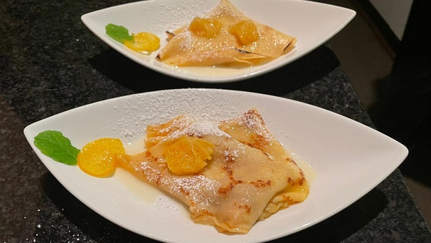 Flambierte Crepes Suzette | Bild: privat