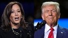 Kamala Harris, Donald Trump | Bild: dpa-Bildfunk/Susan Walsh; dpa-Bildfunk/Evan Vucci