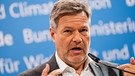 Bundeswirtschaftsminister Robert Habeck (Bündnis 90/Die Grünen) | Bild: dpa-Bildfunk/Michael Kappeler