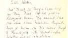 Brief von Maria Daelen an ihre Mutter Katharina von Kardorff-Oheimb am 15.10.1959, Privatarchiv Hanser-Strecker | Bild: Privatarchiv Hanser-Strecker