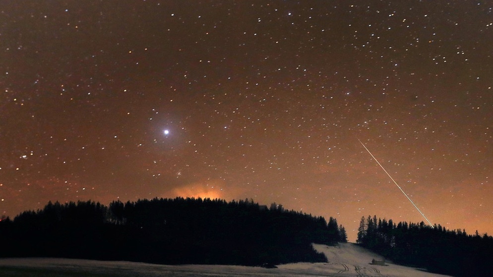 21 Dezember Weihnachtsstern Am Abendhimmel