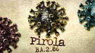Neue Corona-Variante BA.2.86 Pirola, Fotomontage | Bild: picture alliance / CHROMORANGE | Christian Ohde