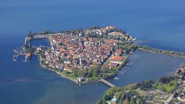 Die Insel Lindau im Bodensee | Bild: picture-alliance/dpa