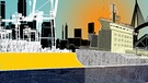 Illustration Kalenderblatt: Hamburger Hafen hat nicht Geburtstag  | Bild: BR/ Angela Smets