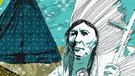 Illustration Kalenderblatt: Washakie gestorben, Häuptling der Schoschonen | Bild: BR, Angela Smets