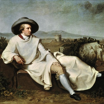 "Goethe in der Campagna", Gemälde, 1786/87, von Johann Heinrich Wilhelm Tischbein | Bild: picture-alliance/dpa/akg-images